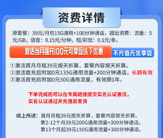 联通天溪卡长期使用成本核算